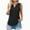 Black, variant on Mrat Sleeveless Basic Tight T Shirts Women's Fashion Short Sleeve V-Neck Tops Working Uniform Printing Pocket Blouse Tops Padded Tank Tops for Women S-471 Green S