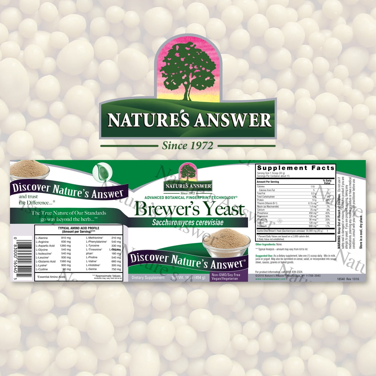 Brewers Yeast 16oz