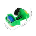 thumbnail image 2 of BRIGHTFUFU 1 Paire de Patins à Roulettes Verts Roues Lumineuses Réglables pour Jeu Extérieur, 2 of 8