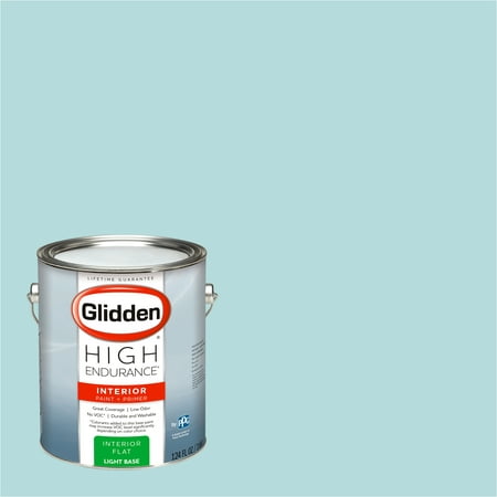 Glidden High Endurance, Interior Paint and Primer, Freshwater, #90GG 66/134, Flat, 1 (Best Boat Bottom Paint For Freshwater)