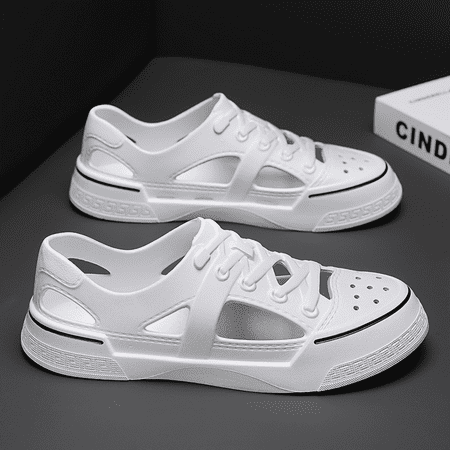 

HYYANGUWENTI Stylish Lightweight Breathable Summer-Ready Clogs: All-Season Comfort Non-slip Slip-Ons - Casual Flat Heel Beach Wear Perfect for a Refreshing Summer Getaway