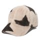 thumbnail image 1 of Gorras de béisbol para mujer, gorras de sol unisex de moda, gorras de verano e invierno de tamaño ajustable, gorra de béisbol de felpa de piel de conejo sintética con estampado de pentagrama, 1 of 5