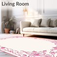 thumbnail image 2 of ODIKA 8' x 10' Machine Washable Non-Slip Area Rug, Floral flower High Traffic Rug, Ivory, 590742, 2 of 7