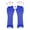 Royal Blue, variant on 1 Pair Performance Gloves Hollow Out Fishnet Thin High Elasticity Fingerless Thin See-through Cosplay Club Party Festivals Gloves