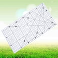 thumbnail image 3 of Dalidasy Quilting Ruler with Grid Lines Fabric Cutting Ruler Quilters Rulers for Easy Precision Cutting, 3 of 10