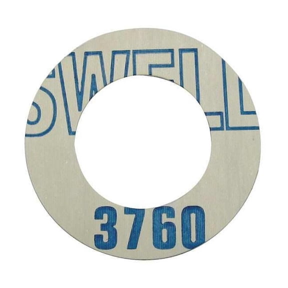Garlock Gasket, Ring, 4in.Pipe, Blue and Off-White 37760-1104