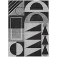 thumbnail image 2 of Addison Rugs Chantille Indoor/Outdoor Transitional Geometric Black Machine Washable Rectangle Rug, 10' x 14', 2 of 8