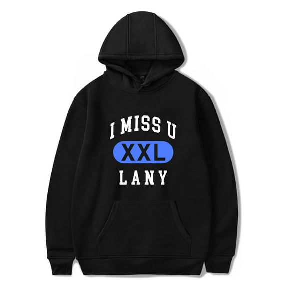 LANY Merch Hoodie I Miss You XXL LANY Merch Long Sleeves Sweatshirt Hoodies Print Unisex For Men Women Streetwear Pullover