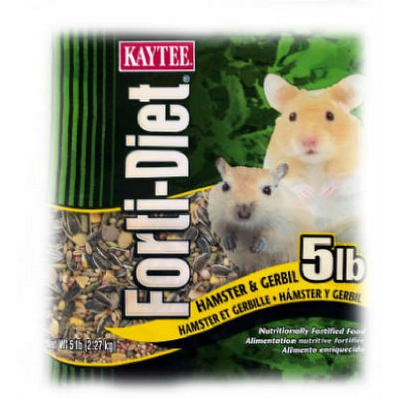 5 LB Forti-Diet Hamster & Gerbil Food, Each
