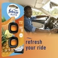 thumbnail image 6 of Febreze AUTO Car Air Freshener, Odor-Fighting Car Vent Clip, Summer Blend, 2 Count, 6 of 11