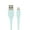 Aqua, variant on onn. 6' Braided Lightning to USB Cable, White