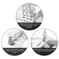 thumbnail image 3 of OUNONA 1Ud De Metal Giratorio Con Torre Eiffel Para Cena Y, 3 of 7