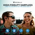 Custom Molded High Fidelity Earplugs for Concerts, Musicians, and Noise