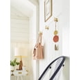 thumbnail image 3 of Amerock Bronx Champagne Bronze Single Prong Robe Hook, 3 of 6