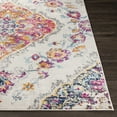 thumbnail image 6 of Livabliss Area Rugs for Living Room, 5x7 Floransa Traditional Pink Rug, Bedroom Dining Room Home Decor Stain Resistant Carpet (5'3" x 7'1"), 6 of 8