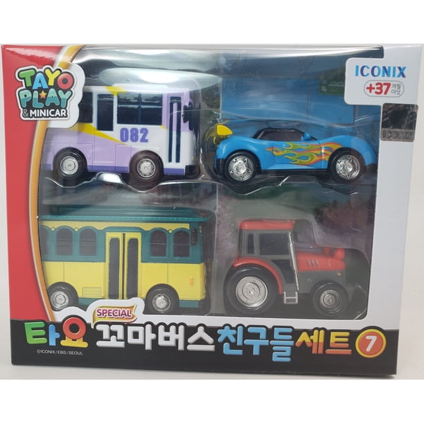 Tayo Play Vehicles for Indoor Playground Role-Play - Walmart