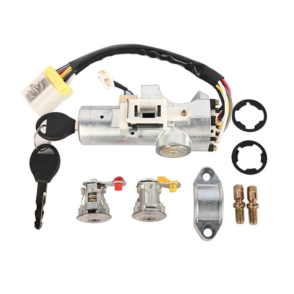 Ignition Switch Door Lock Cylinder for Nissan Frontier 1999-2003 & Xterra 2000-2004 Replace H06003J185 H0600-3J125 D87004S100 LS1367 1S6111