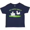 thumbnail image 3 of Inktastic Hey, Guess What? Chicken Butt Boys or Girls Toddler T-Shirt, 3 of 5