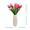 thumbnail image 3 of Bouquet Mainstays Artificial Tulipán Rosa, 3 of 4