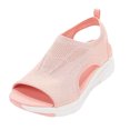 thumbnail image 2 of Novedad de verano, zapatos deportivos informales de fondo suave de malla tejida voladora, sandalias de boca de pez para mujer Wmkox8yii  nm5749, 2 of 4