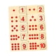 thumbnail image 5 of 10x bloques de madera para contar números 1-10, juguete matemático, superficie lisa, manipuladores matemáticos, rompecabezas de madera, juego a juego, 5 of 9