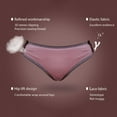 thumbnail image 5 of Xmarks Women's Floral Lace Underwear Briefs Panty 3 Pieces 160-182LBS, 5 of 11
