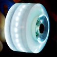 thumbnail image 2 of 4 Roues Lumineuses à LED Blanches pour Patinage à Quatre Roues, Accessoires de Patins à Roulettes, Roues de Planche à Roulettes Lumineuses, Roues Ajustables pour Patinage à Roulettes, 2 of 4