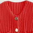 thumbnail image 5 of MESSUEN Cap Sleeve Sweater for Women Crochet Sweater Oversized Sweaters for Women's Summer Tops Womens Shirts Summer Casual Tops Basic Tank Tops for Women Red M, 5 of 8