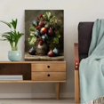 thumbnail image 5 of Rustic Fig Fruit Still Life Canvas Print, Dark Botanical Farmhouse Kitchen Dining Room Home Wall Decor Art, 5 of 8