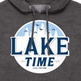 thumbnail image 3 of Instant Message - Lake Time - Men's Pullover Hooded Fleece Sweatshirt, 3 of 6