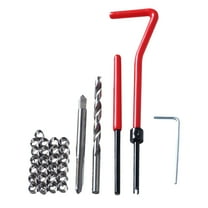 30 Pcs Thread Helicoil Repair Kit Metric M5 Insert Installation Kit Tool for Automotive Repairs