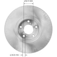 thumbnail image 2 of Bendix PRT5992 Disc Brake Rotor, 2 of 4