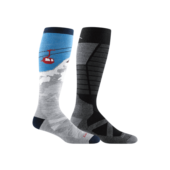 Darn Tough Men's Ultimate Midweight Ski & Snowboard Socks Variety Pack (Medium)