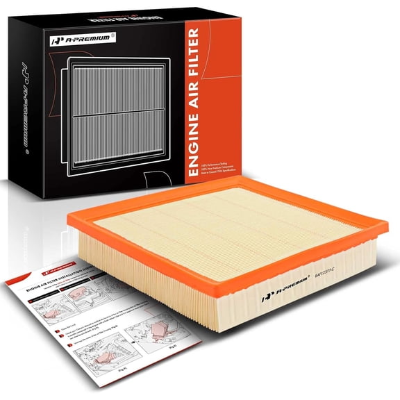 Engine Air Filter Compatible with Lexus ES350 2019-2022 & Toyota Avalon 2019-2022, Camry 2018-2022, Highlander 2020-2022, RAV4 2019-2022, Flexible Panel, Replace# 17801-F0060