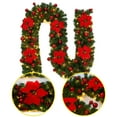 kfiifum Christmas Decorations Clearance Wreath Christmas Rattan