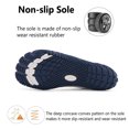 thumbnail image 4 of Mens Winter Barefoot Boots Fur Lined Snow Boots Warm Slip Resistant Minimalist Hiking Boots White 10.5 UK, 4 of 7