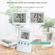 thumbnail image 4 of Medidor Digital Multifunción de Temperatura y Humedad con Reloj, Función de Temperatura de Humedad ℃/℉ para Familia y Oficina, 4 of 5