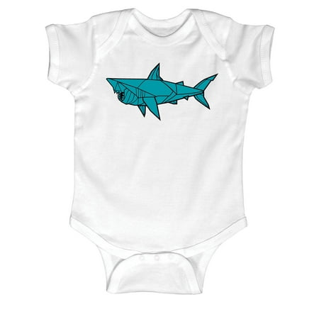 Shark Origami Infant One Piece