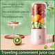 thumbnail image 3 of 380ML Wireless Mini Juicer Fruit Juicer for Fruit and Vegetables Juicer Machine,pink, 3 of 5