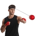 thumbnail image 5 of Pelota de reacción de boxeo montada en la cabeza, Bola de ventilación de descompresión, Bola de velocidad mágica, entrenamiento físico para niños y adultos, 5 of 5