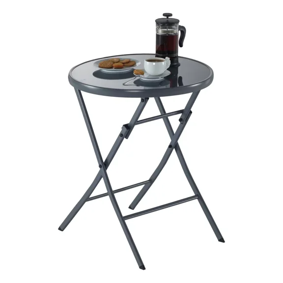 Mesa Plegable Redonda para Exterior 60cm NATERIAL EMYS