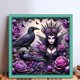 thumbnail image 2 of Kit Punto Cruz Queen Impreso Hilo Algodón Ecológico Bordado 11CT 40x40cm, 2 of 9