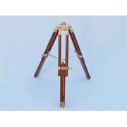 decorative wooden brass compass table 23 inch