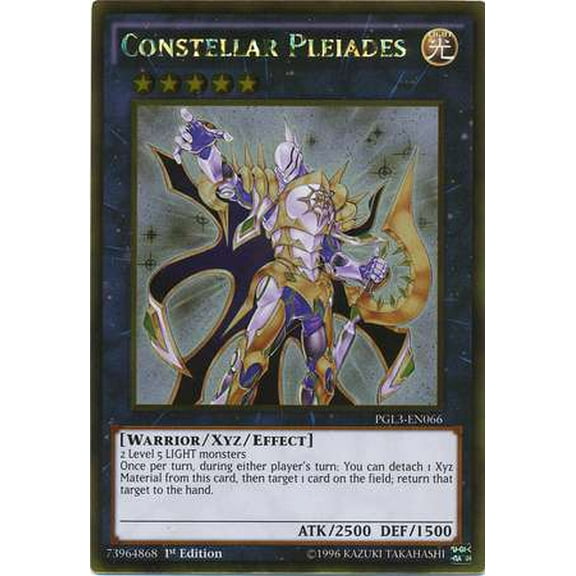 YuGiOh Duel Terminal 7 Ultra Parallel Rare Constellar Pleiades DT07-EN038