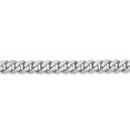 thumbnail image 3 of 14K White Gold 5.2mm Flat Curb Chain, 3 of 5
