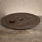 GG Collection Marble Top Lazy Susan Large by Gerson Company
