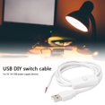 thumbnail image 3 of Cable de datos 1m 5V Cable de alimentación USB 2 Pin USB 2.0 Extensión de cable macho DIY con interruptor Tmvgtek Nuevos Originales, 3 of 9
