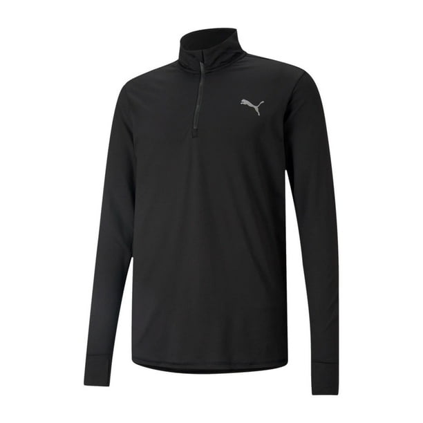 Sudadera Puma JSY. Run Fav ¼ Zip para Hombre 520211-01 negro S Puma 520211-01 JSY. RUN FAV ¼ ZIP