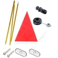 thumbnail image 1 of 47inches Safety Flag Base Kit for Kayak Marine Boat Canoe DIY Accessories, 1 of 7