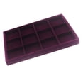 thumbnail image 4 of Velvet Jelry Ears Studs Display Tray Organizer Trinkets Holder Storage 2, 4 of 6